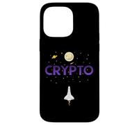 Carcasa para iPhone 14 Pro MAX Cryptocurrency Space Rocket Crypto Go Up Only In Crypto