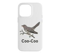 Carcasa para iPhone 14 Pro MAX Cuckoo Bird Meme Diciendo Coo-Coo Pájaro India Cuckoo Birds