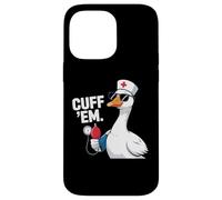 Carcasa para iPhone 14 Pro MAX Cuff 'Em Goose Nurse ER Enfermería