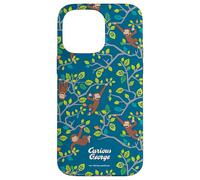 Carcasa para iPhone 14 Pro MAX Curious George Spring Tree Climb All Over Print