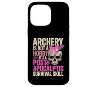 Carcasa para iPhone 14 Pro MAX Cute Archery Girl Not A Hobby It's Post Apocalyptic Skill