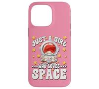 Carcasa para iPhone 14 Pro MAX Cute Astronaut GNOME Graphic For Just A Girl Who Loves Space
