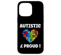 Carcasa para iPhone 14 Pro MAX Cute Autism Awareness I'm Autistic and Proud