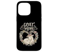 Carcasa para iPhone 14 Pro MAX Cute Floral Goat Mom Homestead Farmer Mother