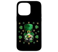 Carcasa para iPhone 14 Pro MAX Cute GNOME For Teacher Women and Men For St. Patricks Day