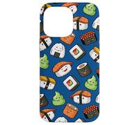 Carcasa para iPhone 14 Pro MAX Cute Kawaii Kids Womens Girls Cartoon Pattern Sushi Lover