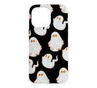 Carcasa para iPhone 14 Pro MAX Cute Spooky Ghost Pastel Goth Retro Groovy Halloween Black