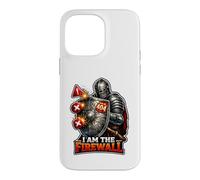 Carcasa para iPhone 14 Pro MAX Cyber Sentinel Knight Protegiendo tu ámbito Digital