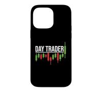 Carcasa para iPhone 14 Pro MAX Day Trader - Estilo gráfico de negociación de acciones desgastadas