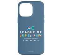 Carcasa para iPhone 14 Pro MAX DC League of Super-Pets Art Deco Title with Super Logos
