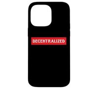 Carcasa para iPhone 14 Pro MAX Descentralizado de código Abierto Bitcoin Blockchain Gobernanza BTC