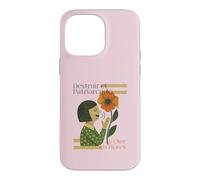 Carcasa para iPhone 14 Pro MAX Destruir Patriarcado - Feminismo Radical Feminista Igualdad