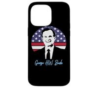 Carcasa para iPhone 14 Pro MAX Día del Presidente George H.W. Bush 41er Presidente 1989-1993