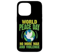 Carcasa para iPhone 14 Pro MAX Día Mundial de la Paz No más Guerra y Violencia Paz
