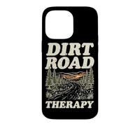 Carcasa para iPhone 14 Pro MAX Dirt Road Therapy Bosque Al Aire Libre Senderismo Rutas Camping