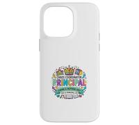 Carcasa para iPhone 14 Pro MAX Diseño Colorido de Agradecimiento Principal de liderazgo Escolar