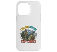 Carcasa para iPhone 14 Pro MAX Diseño de Aventuras al Aire Libre I Belong Beyond City Limits