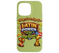 Carcasa para iPhone 14 Pro MAX Diseño de Fiesta Latina, gráfico de celebración de Boricua Beats