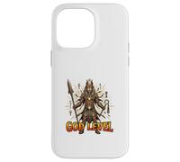 Carcasa para iPhone 14 Pro MAX Diseño de Guerrero Egipcio Antiguo de Nivel de Dios