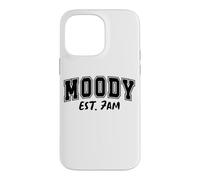 Carcasa para iPhone 14 Pro MAX Diseño Divertido para Amantes del Café a Las 7am