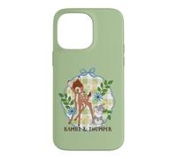 Carcasa para iPhone 14 Pro Max Disney Bambi & Thumper Spring Floral Plaid Coquette Style