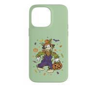 Carcasa para iPhone 14 Pro Max Disney Donald Duck Halloween Scarecrow Trick-or-Treat Icons