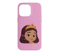 Carcasa para iPhone 14 Pro Max Disney Jr. Sofia the First Princess Layla Big Face Costume
