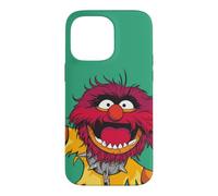 Carcasa para iPhone 14 Pro Max Disney The Muppets Animal Electric Mayhem Big Face Green