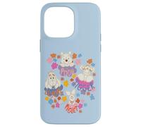 Carcasa para iPhone 14 Pro Max Disney Winnie the Pooh Spring Easter Friendly Flower Faces