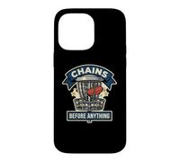 Carcasa para iPhone 14 Pro MAX Divertida Cesta de Golf Chains Before Anything Frisbee Sport