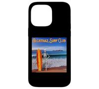 Carcasa para iPhone 14 Pro MAX Divertido Esqueleto de Surf: Alcatraz Surf Club