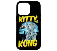 Carcasa para iPhone 14 Pro MAX Divertido Kitty Kong Peluche Monstruo Gatito Gato Atigrado