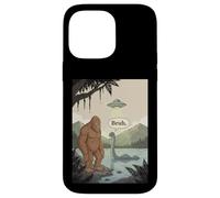 Carcasa para iPhone 14 Pro MAX Divertido Monstruo alienígena de Bigfoot Sasquatch Loch Ness