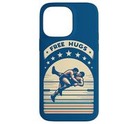 Carcasa para iPhone 14 Pro MAX Divertido Retro Wrestling Freestyle Grappling Sports Free Hugs