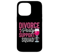 Carcasa para iPhone 14 Pro MAX Divorce Party Support Squad Funny Divorce Party Hombres Mujeres