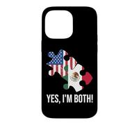 Carcasa para iPhone 14 Pro MAX Doble nacionalidad Estadounidense-Mexicana