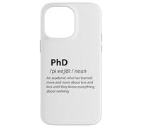 Carcasa para iPhone 14 Pro MAX Doctorado Divertido Diccionario Definición Doctorado Estudiante Graduación