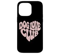 Carcasa para iPhone 14 Pro MAX Dog Love Club X Club DE Amor DE Perros - Perros Dog Lover