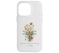 Carcasa para iPhone 14 Pro MAX Donde Hay Amor por la Naturaleza, Hay alegría - León Tolstoi