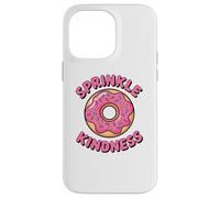 Carcasa para iPhone 14 Pro MAX Donut Sprinkle Kindness Funny Girls Women Doughnut Lover