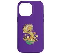 Carcasa para iPhone 14 Pro MAX Dragón Ramen Fideos Arte Cocina Asiática