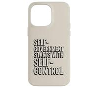 Carcasa para iPhone 14 Pro MAX El autogobierno Comienza con el autocontrol
