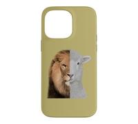 Carcasa para iPhone 14 Pro MAX El león y el Cordero