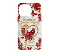Carcasa para iPhone 14 Pro MAX El Momento en Que mi corazón cambió para Siempre Memorial Cardinal