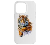 Carcasa para iPhone 14 Pro MAX El Tigre de Bengala, Pintura
