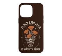 Carcasa para iPhone 14 Pro MAX Elder EMO Club No fue una Fase Gótico Flores