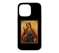 Carcasa para iPhone 14 Pro MAX Elegant Catholic Icon of St. Catherine of Alexandria
