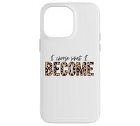 Carcasa para iPhone 14 Pro MAX Elijo lo Que me convierto Positivo Amor Inspirar motivar