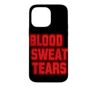 Carcasa para iPhone 14 Pro MAX Emblema de Sangre roja, Sudor y lágrimas para niños y niñas
