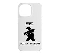 Carcasa para iPhone 14 Pro MAX Emblema Militar de Concha de artillería de Oso Wojtek
